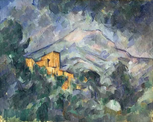 Montagne Sainte-Victoire und das Schwarze Schloss, 1904-06